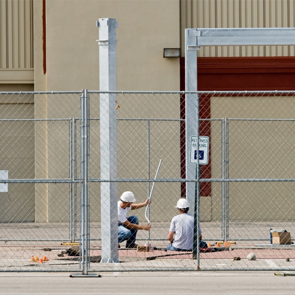 how much time can i rent the temporary fence for my building site or event in Port Barrington Illinois